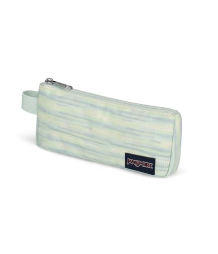 JANSPORT Basic Accessory Pouch, Estuche pequeña Unisex adulto, Talla única, Verde (Space Dye Fresh Mint)