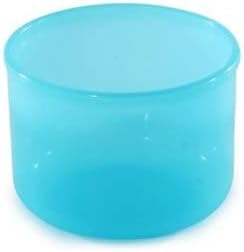 Lock & Lock Round Storage Container - Clear/Blue, 1.6 L