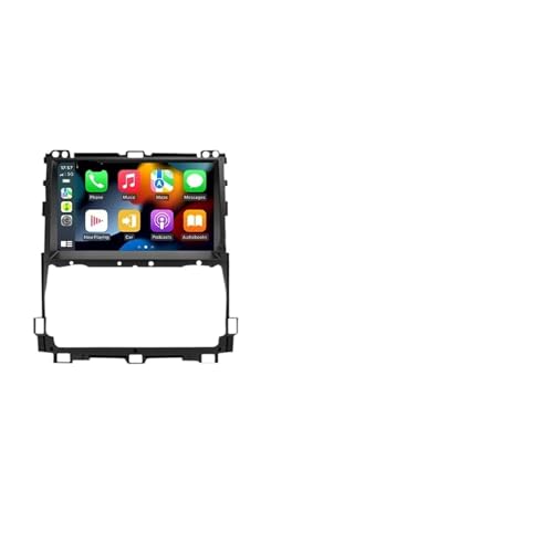 Autoradio tactile 15 Pouces CarPlay avec caméra DVR pour Prado 120 3 III