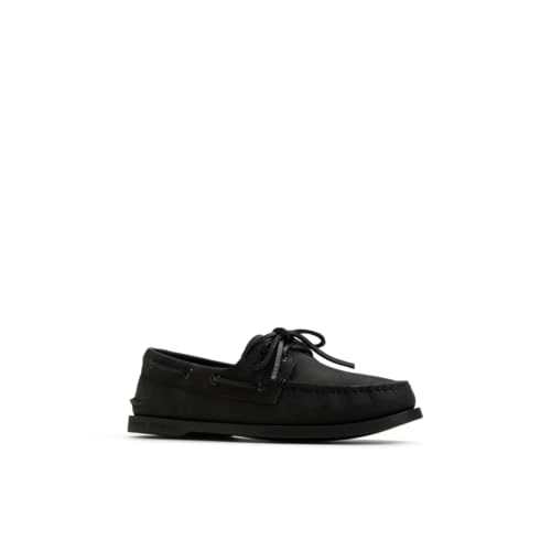 Image of Sperry Men's Authentic Original Boat Shoe, Black, 14 W