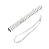 Gatuida LED Stifttaschenlampe aus Edelstahl Wiederaufladbare Inspektionsleuchte mit Clip Weißes...