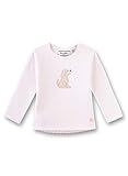 elastisches Feinfutter Sanetta Baby-Mädchen Sweatshirt, Rosa (Hellrosa 3075), 56 (Herstellergröße: 056)