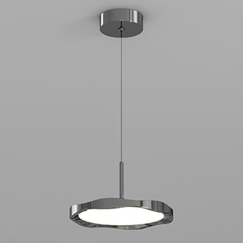 Lámpara colgante ultrafina para techos bajos con iluminación LED de 15W