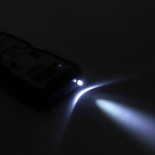 Fockety Fernschlüssel-Frequenztester, 100 MHz Bis 1 GHz Infrarot-Signal-Fernbedienungs-Frequenztester,Tragbarer Schlüsselanhänger-Signaltester,Frequenzmesserzähler für die Zugangskontrolle