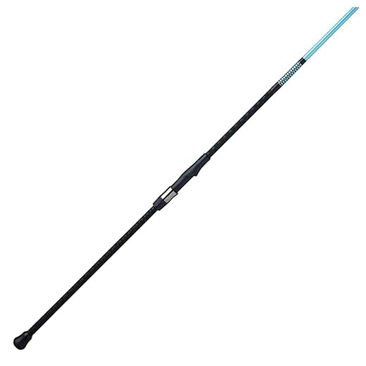Ugly Stik 10' Carbon Surf Spinning Rod, 2 Piece Fishing Rod, Medium Heavy Rod Power, 15-30 lb Line Rating, Lure Rating 1-5 oz