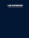 Lab Notebook: Laboratory Notebook with Non-Duplicate pages for Students, Graduate Researchers | For Chemistry, Physics & Science Lab | 145 Pages | 8.5x11 inches| 5x5 Grid Papers