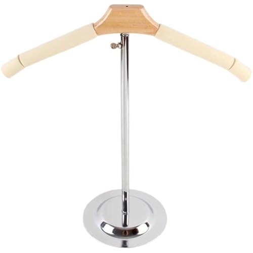 Lpitoy Expositor De Camisetas, Soporte De Hombro Ajustable En Altura, Expositor De Camisetas para Tiendas, Maniquí para Colgar Ropa.