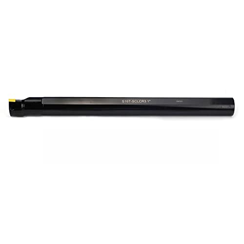 Oscarbide 10 Indexable Boring Bar 1''X12 Inch Overall Length,1"Shank,Right-Hand Sclcr Boring Bar thumb #2