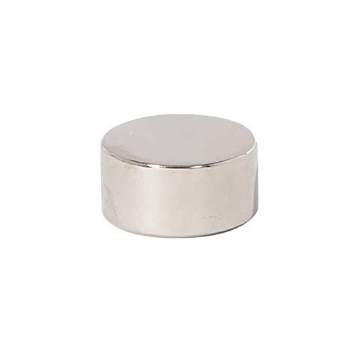 Image of B&P Lamp Solid Brass Flat Cap, Tapped 1 /8IP, 3 /8 Inch Height by 3 /4 Inch Diameter, Polished Nickel