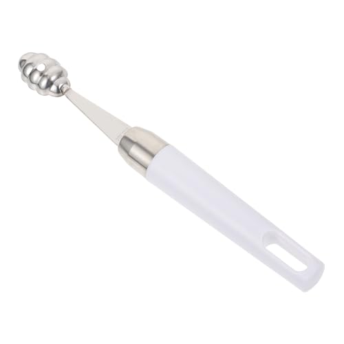 BIUDECO 1pieza Cuchara De Fruta De Acero Inoxidable Utensilio De Cocina Para Melón y Frutas Mango Cómodo Para Sandía Melón Pepino