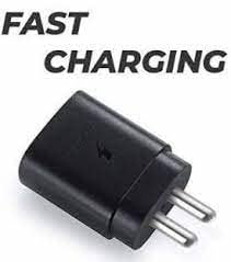 Image of Original 25W Type C Super Fast Charger 3.3FT Type C Charging Cable Adaptor Phone Wall Charger Compatible with Samsng Galaxy S23 Ultra /S23 /S23 Plus /S22 /S22 Ultra /Galaxy Tabs- Black (CXZ39)