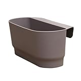 Photo Gallery hlennotor semi circolare parete appeso ringhiera fiori vasi di plastica cestini adatto per balcone recinzione giardino esterno interno b Photo Gallery hlennotor semi circolare parete appeso ringhiera fiori vasi di plastica cestini adatto per balcone recinzione giardino esterno interno b