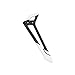Microheli Carbon Fiber Vertical Fin (White) - Blade Fusion 180 / Smart