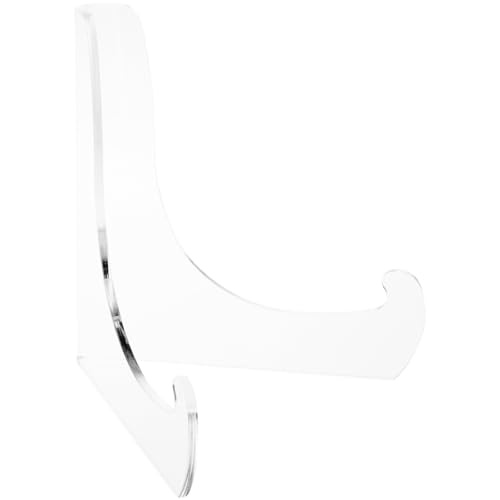 Plymor Clear Acrylic 60-Degree Angle Easel With Deep Support Ledges, 9