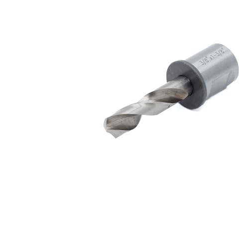 Image of OSCARBIDE 3 /8 inch x1-3 /8 HSS Annular Cutter 3 /4 inch Weldon Shank Mag Drill Bit | 2 Flat Shank | For Magnetic Drills | HSS Steel Body | Burr-Free Holes | Fast Material Removal | Long-Lasting Tool Life