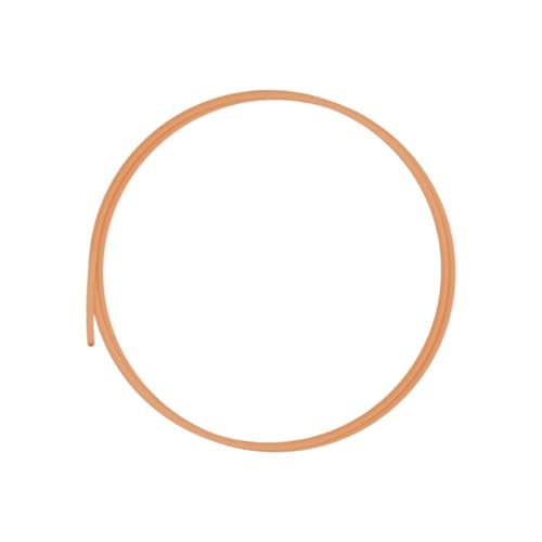 PTFE �`���[�u�����炩�ȑf�� 4 mm OD �e�t�����g �t���[ 3D �v�����^�[�A�݊���������܂�Bambu Lab AMS �ƌ݊�������A�݊���������܂�Creality �ƌ݊�������(Solid color - Orange,10M)