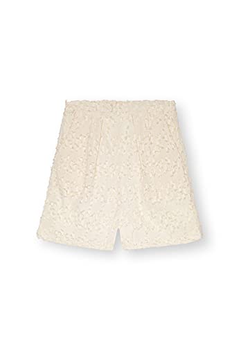 THOKKTHOKK Damen Shorts Bio Fair, Größe:L, Farbe:Cloud Cream Cover