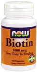 Biotin 1000mcg (100cap) NOW80469 Brand: Now (Also Search By Category: Now)