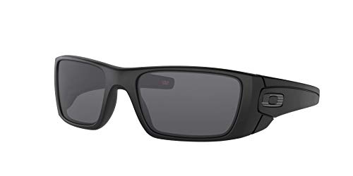 Oakley Men's Fuel Cell Rectangular Sunglasses, SI Matte Black, 60.0 mm