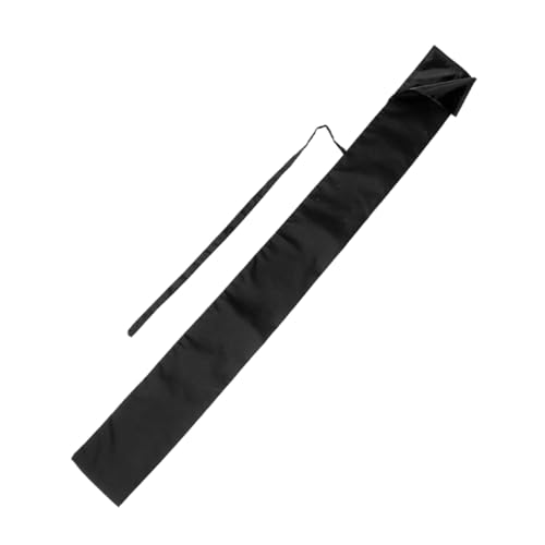 GOOHOCHY Japanese Sword Storage Bag Sword Pouch Black Bamboo Sheath Long Sword Cover Sturdy Material for Cosplay and Performance