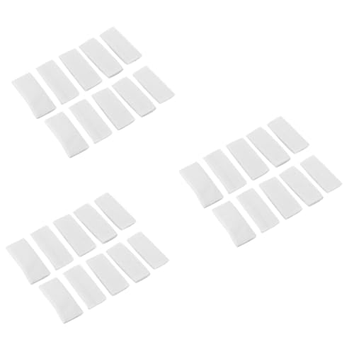 minkissy 3sets Shower Screen Cleaner Magnetic Cotton Pads for Glass Easy to Use 5pairs*3