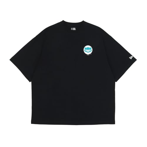 [�j���[�G��] newera ���� T�V���c S/S Over Sized Cotton Tee 14683917 NER36A3829 MLB �V�J�S�E�J�u�X CHC�u���b�N/�e�B�[�� �� �N�� S MLB PATCH HERITAGE ONSPOTZ��