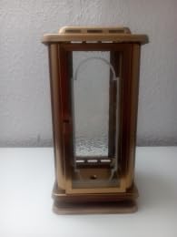 Lanterne funéraire en acier inoxydable bronze - Lanterne funéraire