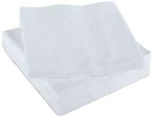 POPPIESSW500 1-Ply Napkin, 33 cm, White (Pack of 5000)