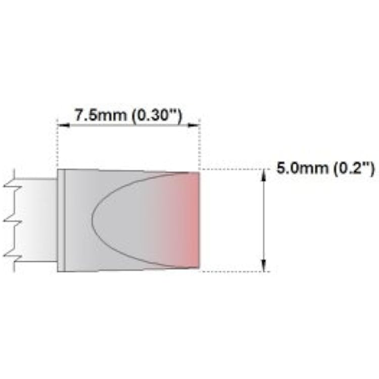 Thermaltronics M7CH250 Extra Large Chisel Tip For | Ubuy