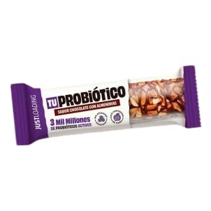 JustLoading Barrita de frutos secos y chocolate con probióticos activos – Sin azúcares añadidos, sin gluten y sin lactosa – Fuente de fibra y proteína vegetal – 12 unidades x 35g