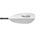 AQUA BOUND Manta Ray Hybrid 2-Piece Posi-Lok Kayak Paddle – Carbon Shaft, Fiberglass-Reinforced Nylon Blades with Dihedral Design, Posi-Lok Adjustable Offset, High-Angle Performance (220 cm)