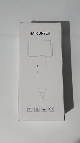 Foto von Haartrockner, Journeyside Haartrockner Negativ-Ionen 2400W Professional Haartrockner mit 1 Fön Concentrators, 2 Geschwindigkeit/3 Temperaturstufen + Abkühlstufe, Intelligente Konstanttemeratur
