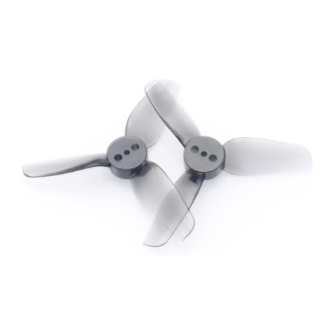 8pcs HQProp T2X2X3 2" 3-Blade T-Mount Propeller Set (4X CW / 4X CCW) (Transparent Gray) Cover