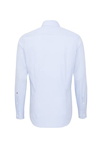 Seidensticker Zakelijk hemd - slim fit - strijkvrij - kent kraag - lange mouwen - 100% katoen - Image 3