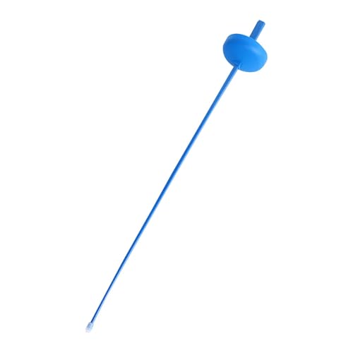 JISADER de esgrima de Entrenamiento de esgrima con Mango Antideslizante 98 cm con luz y Sonido de práctica para niños Jugando, Azul
