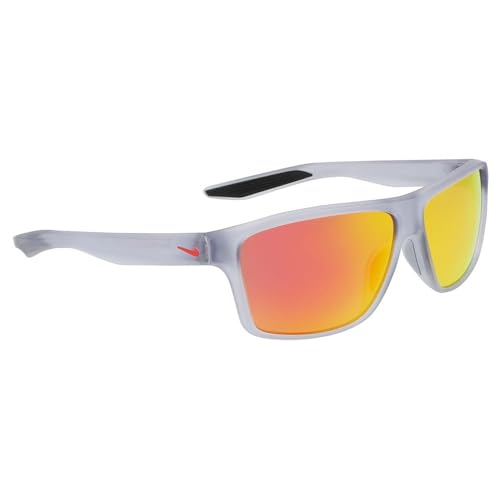 Nike Premier Rectangular Sunglasses, Matte Wolf Grey, 60/13/1353