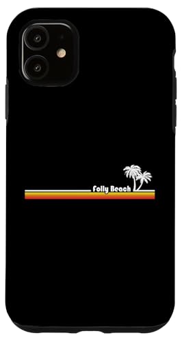 Folly Beach Caroline du Sud SC Coque pour iPhone 11