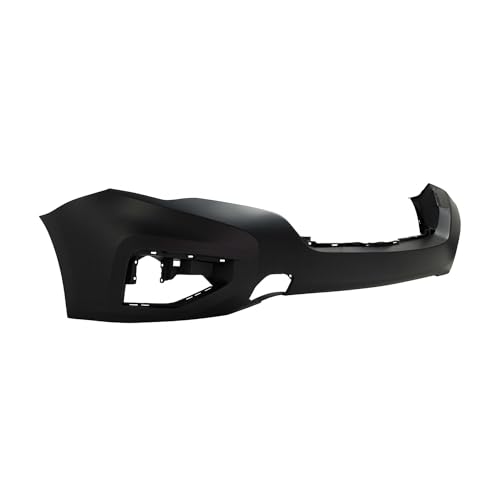 Image of FitParts Compatible with Nissan Pathfinder 2017-2019 Front Bumper Cover | Primed, With Fog Light Holes, Ready to Paint, OEM 620229PF0H, NI1000314