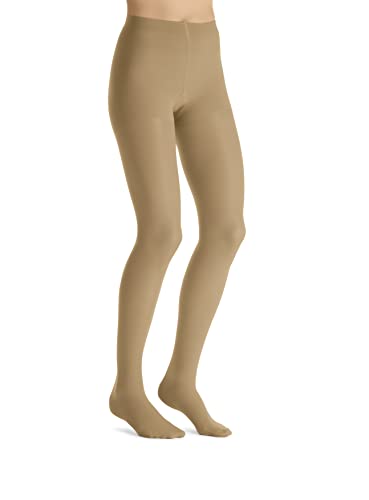 JOBST UltraSheer Waist-High Compression Stockings for Women - Closed Toe - Medical Compression 15-20 mmHg - For Varicose and Spider Veins - Helps Prevent Swelling - Honey, X-Large