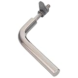 GARVALON Hochwertiger Kamin-ofen Türgriff Ersatz Hitzebeständiger Metallgriff für Kessel und Herde Kompatibel Robust und Sicher für Kamin Ofentür Hardware Zubehör