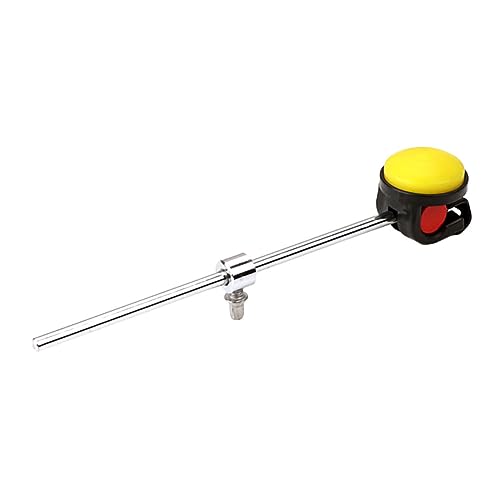 Pedal de Bombo con Martillo Estilizado y Color Amarillo miniatura 1