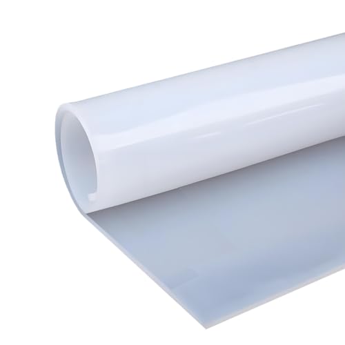 Purzen Silicone Rubber Sheet Gasket Heat Resistant Flexible Sealing Pad, Industrial Grade Material for Engines, Electrical Insulation, and Machine Protection,300mm*300mm*3mm