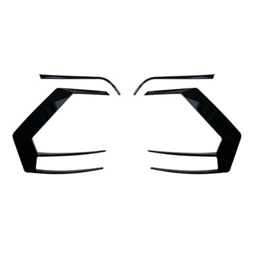 Car Rear Bumper Splitter Canard Compatible For VW Golf 7 MK7 MK7.5 GTI R GTD 2013-2020 | Tail Lamp Light Cover Trim Upgrade(Up For Golf 7 MK7)