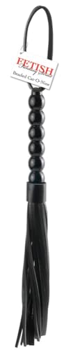 Fetish Fantasy Fouet Perle/Tresse Noir