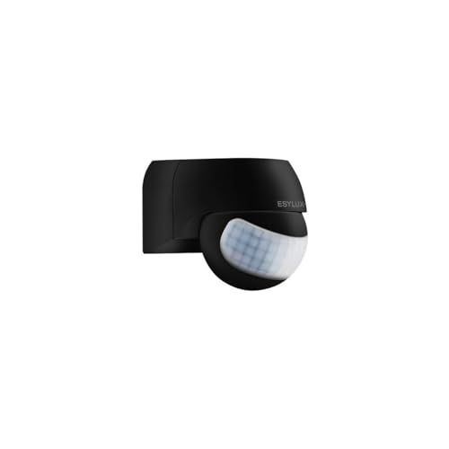 ESYLUX EM10055096 montage apparent (en saillie) Détecteur de mouvements 180 ° noir IP44
