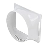 エアコン排気ホースカプラー、150mm角丸ユニバーサルスレッドデザイン排気ダクトホースアダプターポータブルオフィス用