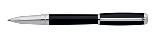 Stylo roller S.T. Dupont Line D noir luxe laque de Chine et attributs palladium