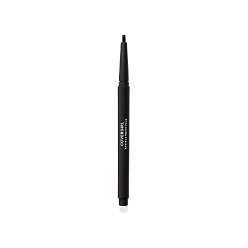 COVERGIRL - Crayon eyeliner pointe micro-fine, trace precise, bout estompeur integre, sans cruaute animale, Black Onyx - 200