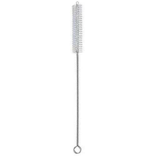 Image of NYRWANA Straw Cleaning Brush Long | Straw Cleaning 360 Degrees Rotation Long Handle Brush | Steel Wash Drinking Pipe Straw Brushes Brush Cleaner