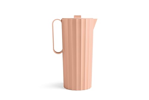 Blim Plus - Caraffa Hydria Acqua Tavola Pink Sand 700ml - Brocca Design Leggera Resistente Esterno Interno - Made in Italy
